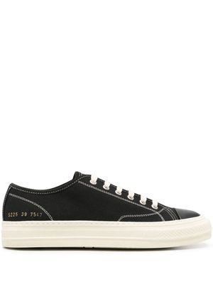 Common Projects Tournament canvas sneakers - Black