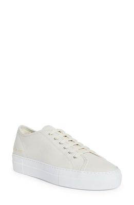 Common Projects Tournament Classic Low Top Sneaker in Off White