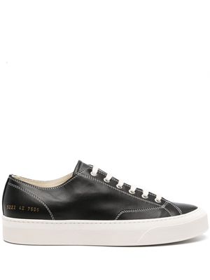 Common Projects Tournament leather sneakers - Black