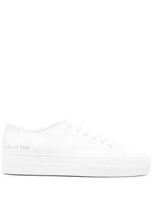 Common Projects Tournament leather sneakers - White