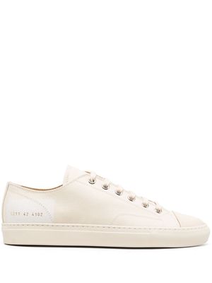 Common Projects Tournament low-top canvas sneakers - Neutrals