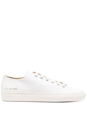 Common Projects Tournament low-top canvas sneakers - White