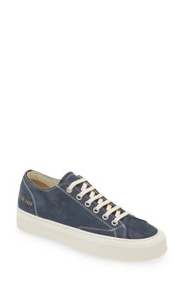 Common Projects Tournament Low Top Sneaker in Navy