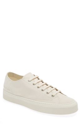 Common Projects Tournament Low Top Sneaker in Off White