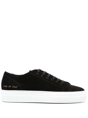 Common Projects Tournament suede sneakers - Black