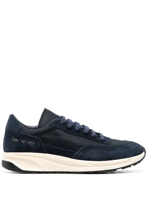 Common Projects Track suede trainers - Blue