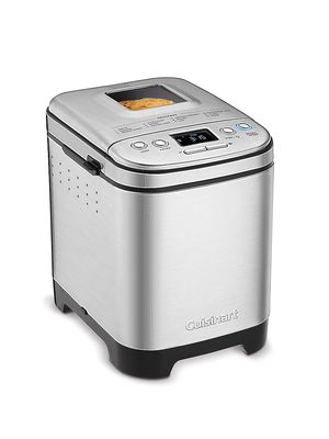 Compact Automatic Programmable Bread Maker - Stainless Steel