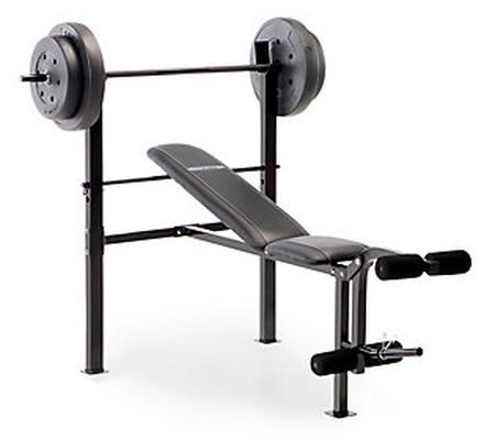 Competitor Standard Bench & 80lb Weight Set