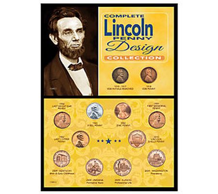 Complete Lincoln Penny Design Collection