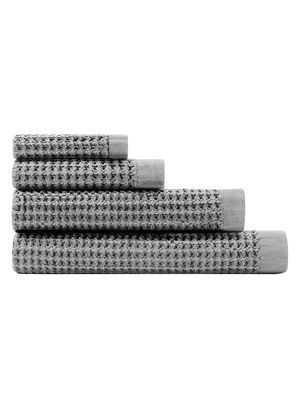 Complete Waffel Towel 4-Piece Set - Cinder Grey - Cinder Grey