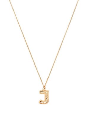 Completedworks Classicworks J pendant necklace - Gold