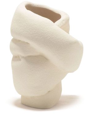 Completedworks Fold B56 sculpted vase - White