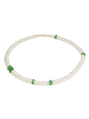 Completedworks P114 pearl necklace - White