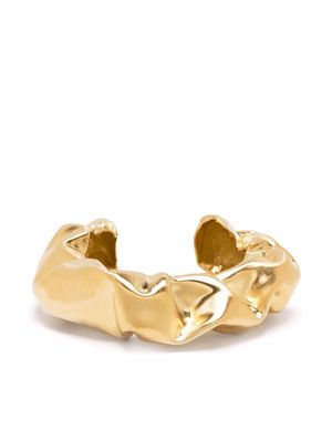 Completedworks scrunchie style cuff bracelet - Gold
