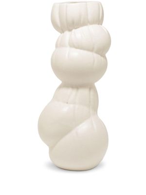 Completedworks Squish Squash tall vase - White