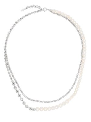 Completedworks sterling silver Forgotten Seas pearl chain necklace