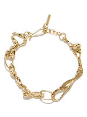 Completedworks Treacle asymmetric bracelet - Gold