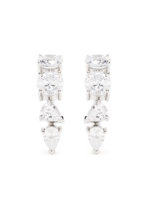 Completedworks Z17 crystal earrings - White