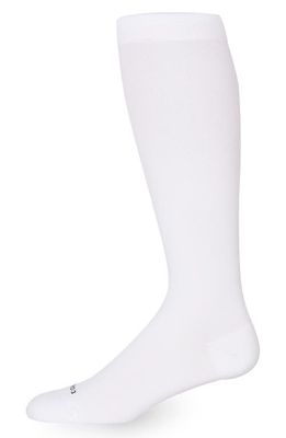 COMRAD Knee High Compression Socks in White
