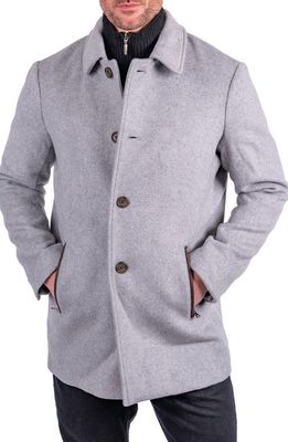 Comstock & Co. Rebel Wool Blend Topcoat in Ash