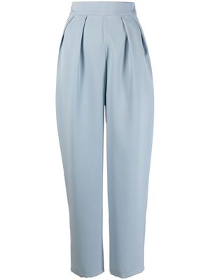 CONCEPTO high-waisted tapered trousers - Blue