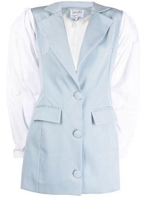 CONCEPTO Meera contrast-sleeve jacket - Blue
