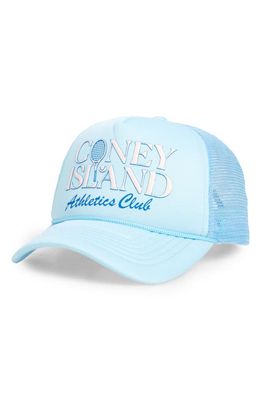 CONEY ISLAND PICNIC Coney Island Athletics Club Trucker Hat in Kentucky Blue