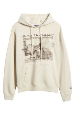 CONEY ISLAND PICNIC Supernatural Oversize Hoodie in Almond