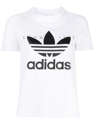 Conner Ives logo-print cotton T-shirt - White