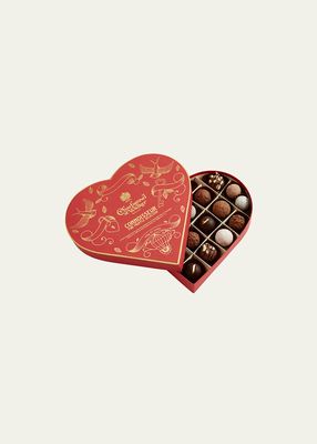 Connoisseur Truffle Selection Heart, 10.9 oz.