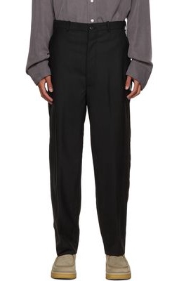 Connor McKnight Black Suiting Trousers