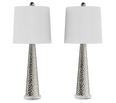 Contemporary Table Lamps, Set of 2 - Hastings H ome