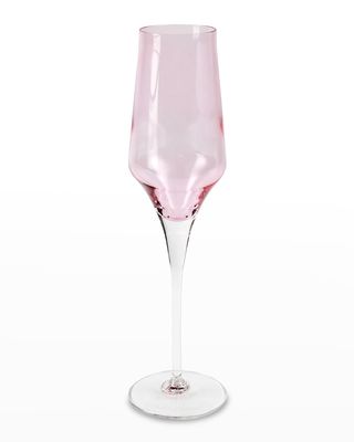 Contessa Pink Champagne Glass