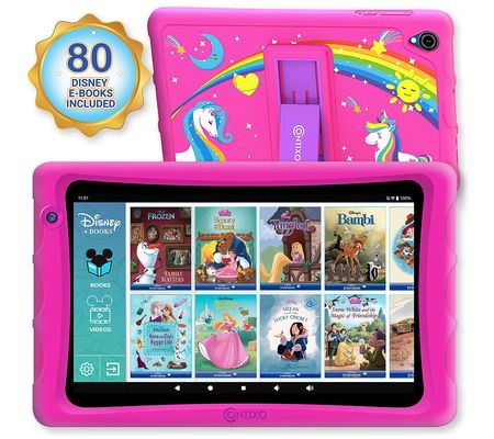 Contixo 8" IPS Kids Tablet 64GB Dual Camera Blu etooth Wi-Fi