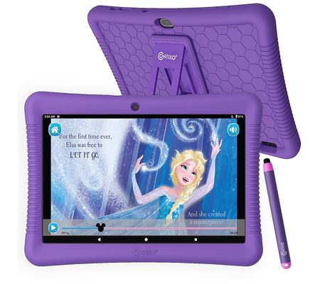 Contixo K102 10.1" IPS Kids Tablet 64GB w/ Kick tand Case