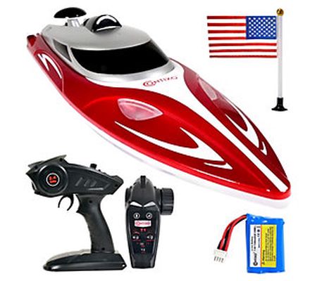 Contixo T1 Red Battery Remote Control Boat