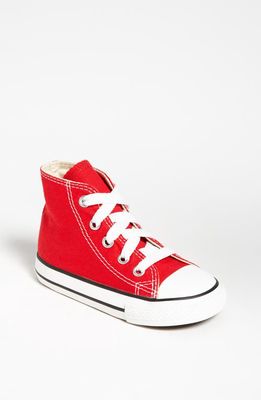 Converse All Star High Top Sneaker in Red