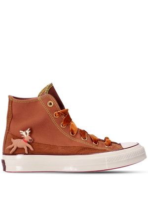 Converse Christmas Chuck 70 lace-up sneakers - Brown