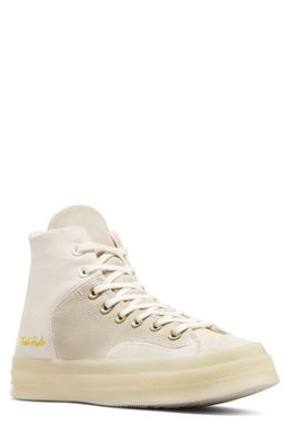 Converse Chuck 70 Marquis High Top Sneaker in Beach Stone/Egret/Egret