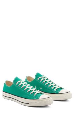 Converse Chuck Taylor All Star 70 Low Top Sneaker in Court Green/Egret/Black