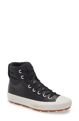 Converse Chuck Taylor All Star Berkshire Water Resistant Sneaker Boot in Black/Black/Pale Putty