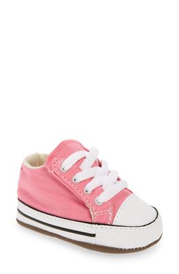 Converse Chuck Taylor All Star Cribster Canvas Crib Shoe in Pink/Natural Ivory/White