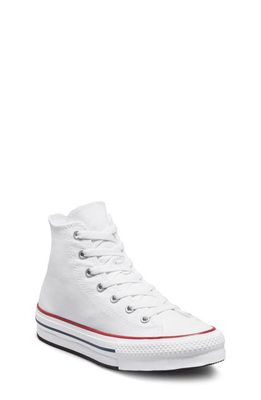 Converse Chuck Taylor All Star EVA Lift High Top Sneaker in White/Garnet/Navy