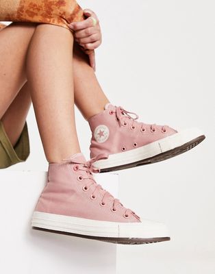 Converse Chuck Taylor All Star Hi sneakers in dusky pink