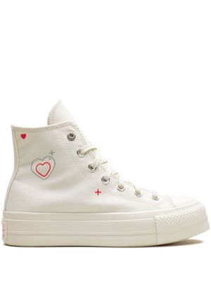 Converse Chuck Taylor All Star Lift Platform High "Y2K Heart" sneakers - White