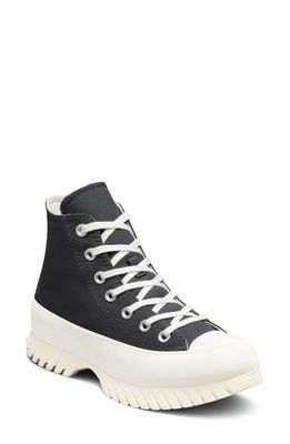 Converse Chuck Taylor All Star Lugged High Top Sneaker in Dk Smoke Grey/Black/Egret
