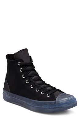 Converse Chuck Taylor High Top Sneaker in Black/Storm Wind/Black