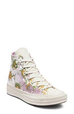 Converse Chuck Taylor® 70 High Top Sneaker in Beyond Pink/Olive Aura/Egret