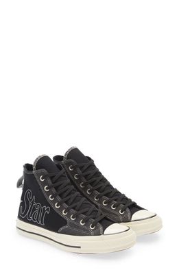 Converse Chuck Taylor® All Star® 70 High Top Sneaker in Black/Almost Black/Egret