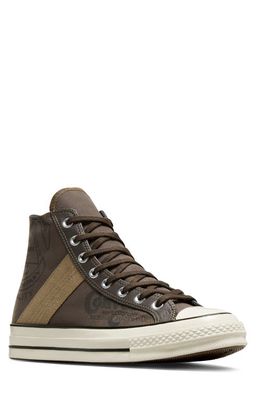 Converse Chuck Taylor® All Star® 70 High Top Sneaker in Engine Smoke/Egret/Black